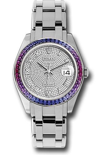Pre-owned Rolex White Gold Datejust — 86349SAF