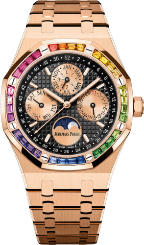 Pre-owned Audemars Piguet Royal Oak Pink 41 mm — 26614OR.YY.1220OR.01