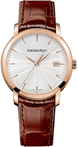 Pre-owned Audemars Piguet Jules Audemars Selfwinding 39 mm — 15170OR.OO.A809CR.01