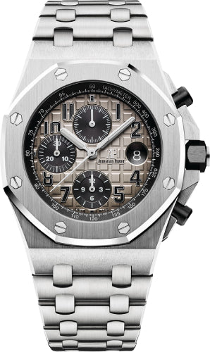 Pre-owned Audemars Piguet "Brick" Offshore 42mm 42 mm — 26470PT.OO.1000PT.01