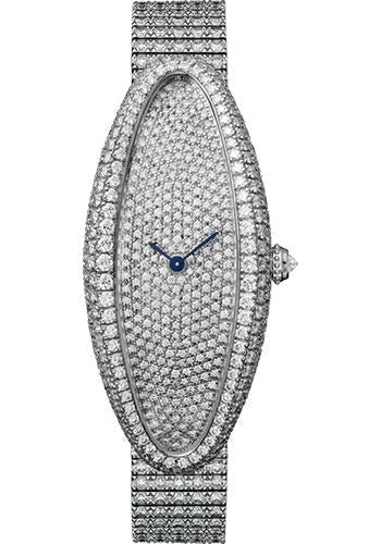 Pre-owned Cartier Baignoire Allongee — HPI01306