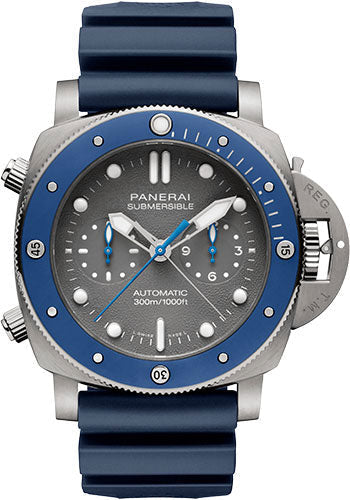 Pre-owned Panerai Submersible Chrono Guillaume — PAM00982