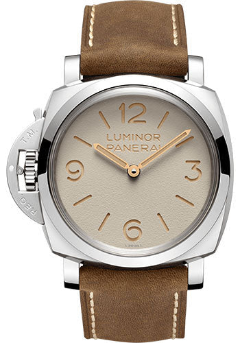 Pre-owned Panerai Luminor Left-Handed — PAM01075