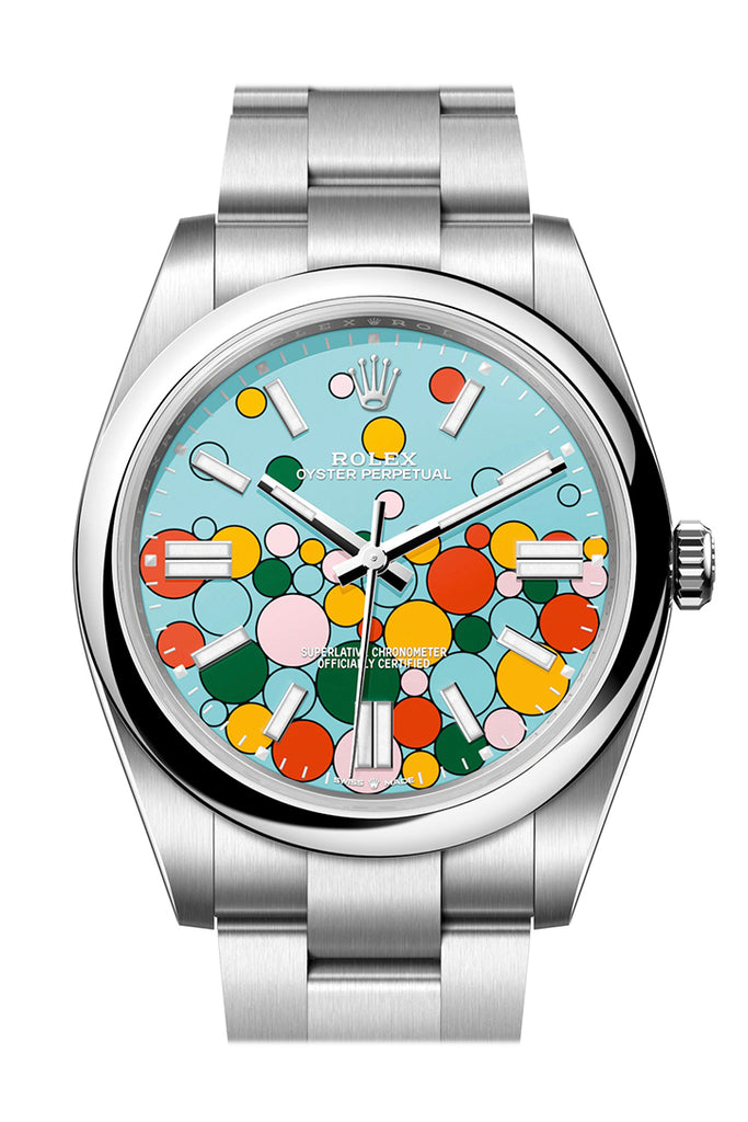 Pre-owned Rolex Oyster Perpetual 41 — 124300