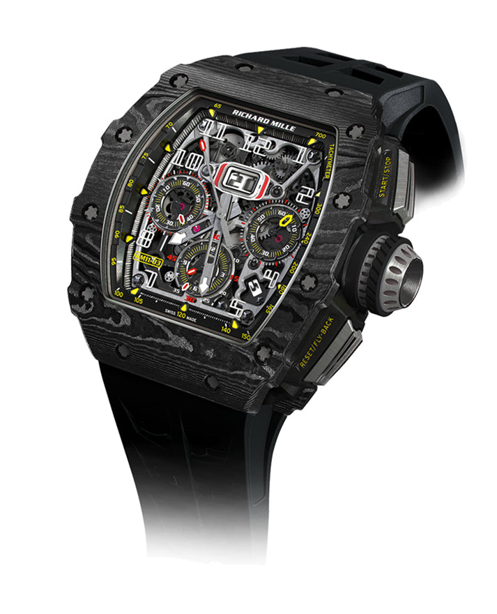 Pre-owned Richard Mille  — GLJ-RM11-03BLKNTPT