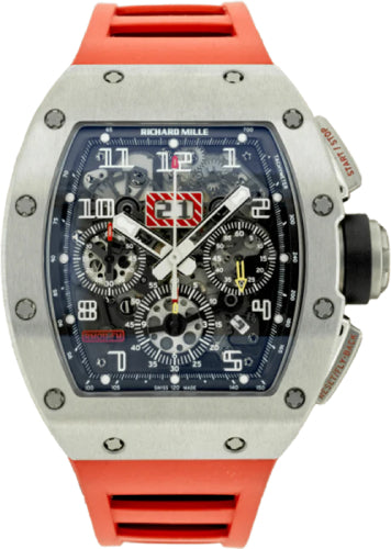 Pre-owned Richard Mille Chronograph Felipe Massa 49.94mm x 16.23mm — RM11-FM