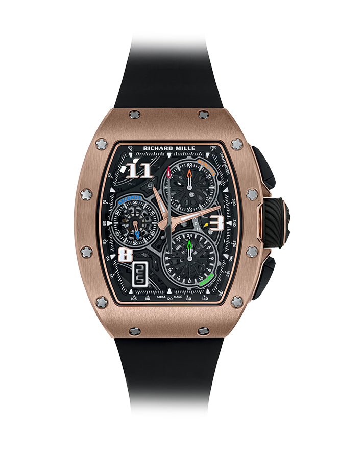 Richard Mille Lifestyle Flyback Chronograph Rose Gold RM72-01 watch