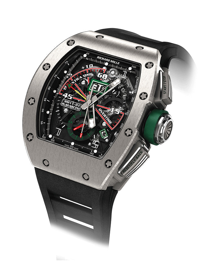 Pre-owned Richard Mille Roberto Mancini Titanium — GLJ-RM11-01