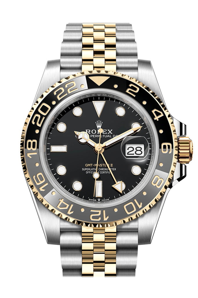Pre-owned ROLEX GMT-Master II Black — 126713GRNR