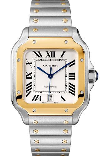 Pre-owned Cartier Santos de Cartier — W2SA0009