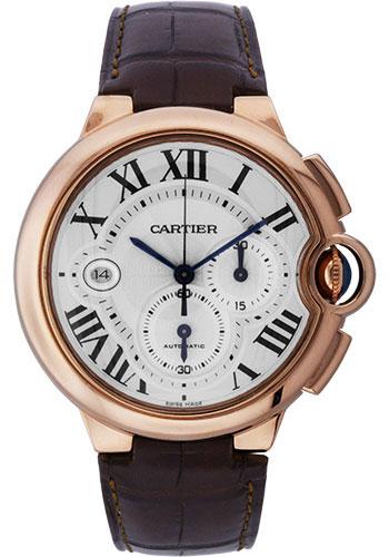 Pre-owned Cartier Ballon Bleu Chronograph — W6920009