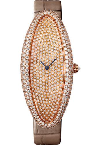 Pre-owned Cartier Baignoire Allongee — WJBA0011