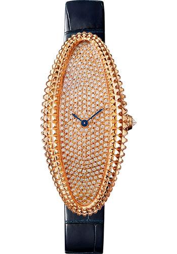Pre-owned Cartier Baignoire Allongee — WJBA0016