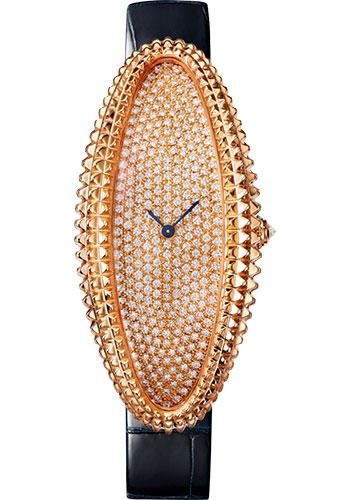 Pre-owned Cartier Baignoire Allongee — WJBA0017