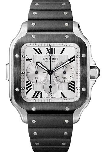 Pre-owned Cartier Santos de Cartier — WSSA0017