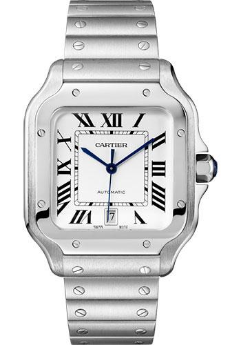 Pre-owned Cartier Santos de Cartier — WSSA0018