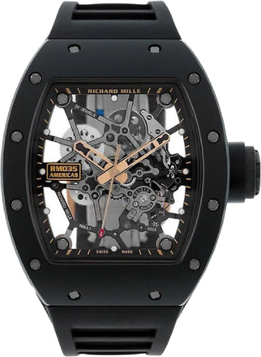 Richard Mille RM035 Rafael Nadal Americas Black Toro watch