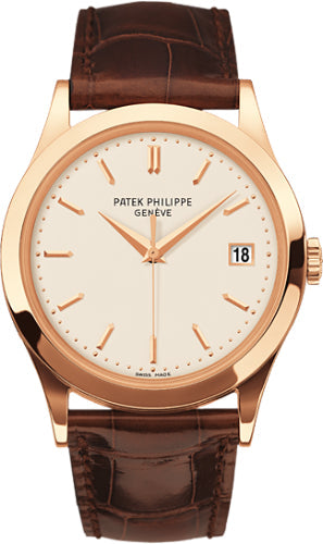 Pre-owned Patek Philippe Calatrava 38mm White 38 mm — 5296R-010