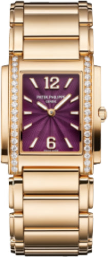 Pre-owned Patek Philippe Twenty~4 Ladies Rose — 4910/1201R-010