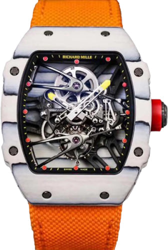 Pre-owned Richard Mille Carbon Tourbillon Rafael — RM27-02