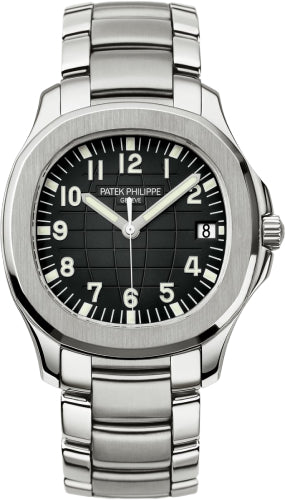 Pre-owned Patek Philippe Aquanaut Date Sweep 40.8 mm — 5167/1A-001