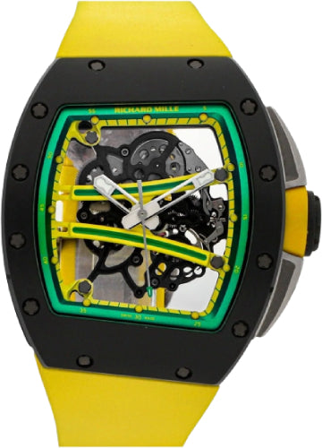 Pre-owned Richard Mille Yohan Blake Ceramic 50 mm — RM61-01