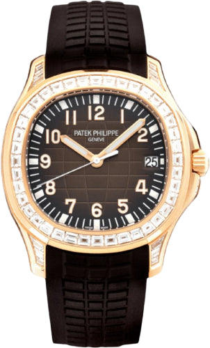 Pre-owned Patek Philippe Aquanaut Rose Gold 40 mm — 5167/300R-010