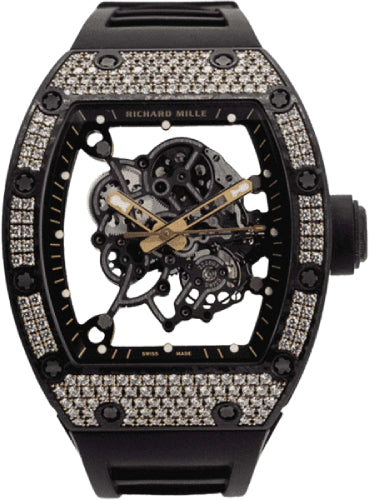 Pre-owned Richard Mille Bubba Watson Carbon 50mm x 42.7mm — RM055