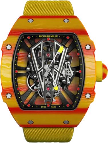 Pre-owned Richard Mille Tourbillon Rafael Nadal 47.77mm x 40.30mm — RM27-03