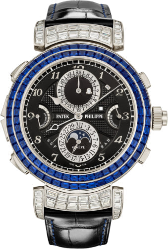 Pre-owned Patek Philippe Grand Complications Grandmaster 49 mm — 6300/401G-001