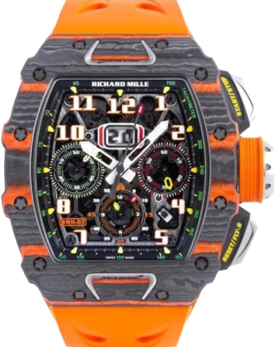 Richard Mille RM11-03 Automatic Flyback Chronograph McLaren watch