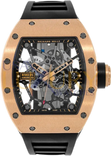 Pre-owned Richard Mille Americas "Gold Toro" — RM035