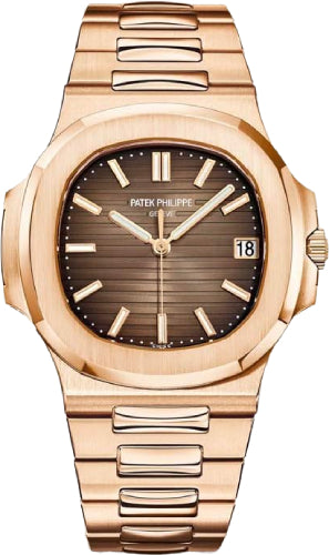 Pre-owned Patek Philippe Nautilus Date Sweep 40 mm — 5711/1R-001