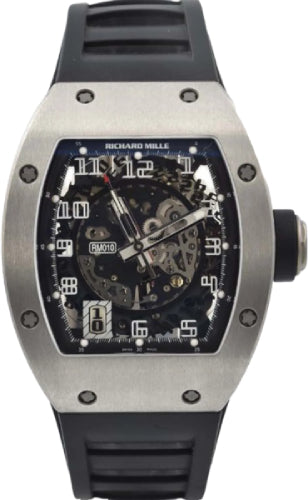 Pre-owned Richard Mille Titanium Openworked | 48mm — RM010