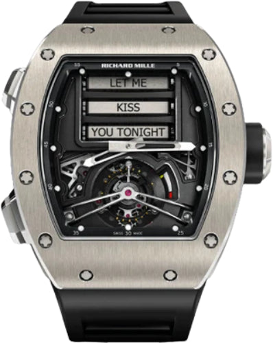 Richard Mille RM69 Tourbillon Erotic Titanium Openworked watch