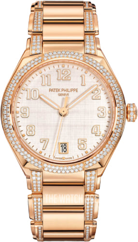 Pre-owned Patek Philippe Twenty~4 Ladies Rose 36 mm — 7300/1201R-001