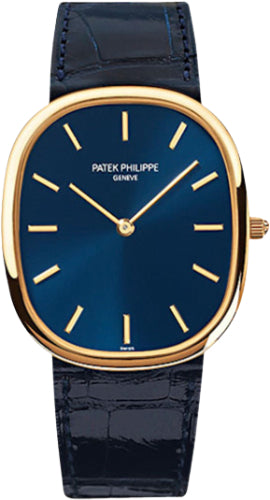 Patek Philippe Golden Ellipse Blue Yellow Gold 3738/100J-012 watch