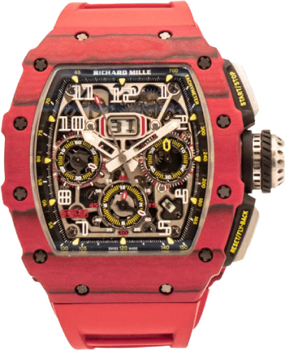 Pre-owned Richard Mille Chronograph Flyback Chronograph 49.94mm x 16.23mm — RM11-03