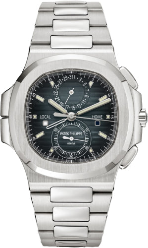 Pre-owned Patek Philippe Nautilus Flyback Chronograph 40.5 mm — 5990/1A-011