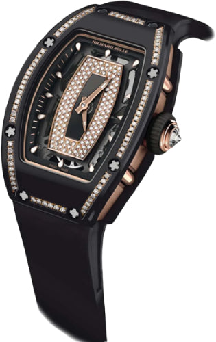 Pre-owned Richard Mille Black Carbon Factory 45.66mm x 31.40mm — RM07-01