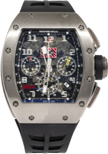 Pre-owned Richard Mille Chronograph Felipe Massa 49.94mm x 16.23mm — RM11-FM