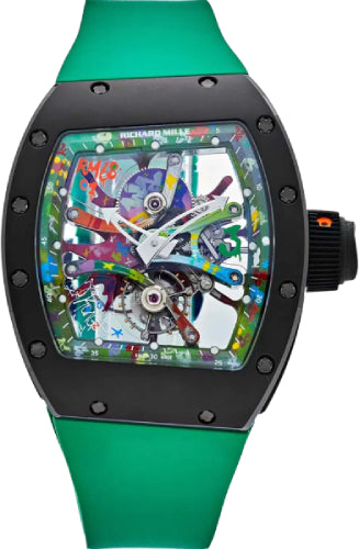 Pre-owned Richard Mille Cyril Kongo Tourbillon 50.2mm x 42.7mm — RM68-01