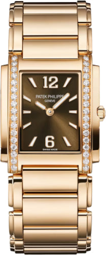 Pre-owned Patek Philippe Twenty~4 Ladies Rose — 4910/1201R-001