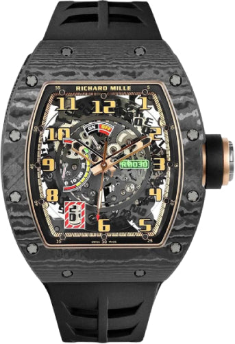 Pre-owned Richard Mille Carbon Ultimate Limited 50.2mm x 42.7mm — RM030