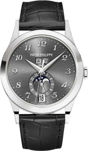 Pre-owned Patek Philippe Complications White Gold 38.5 mm — 5396G-014