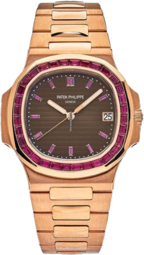 Pre-owned Patek Philippe Nautilus Rose Gold 40 mm — 5723/112R-001