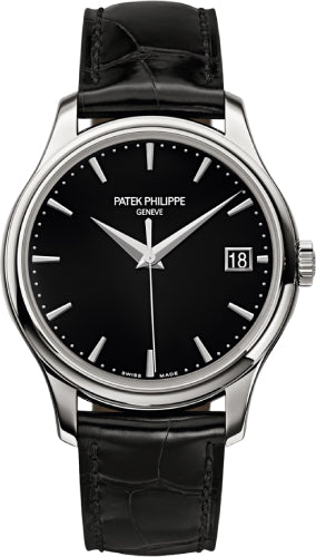 Pre-owned Patek Philippe Calatrava Date Sweep 39 mm — 5227G-010