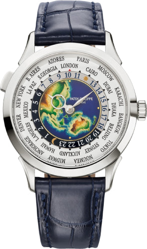 Pre-owned Patek Philippe Complications World Time 38.5 mm — 5231G-001