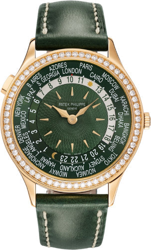 Pre-owned Patek Philippe Complications World Time 36 mm — 7130R-014