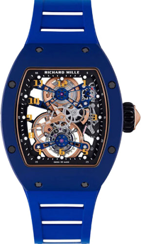 Pre-owned Richard Mille Chronograph 48.15 mm x 40.1 mm — RM17-02